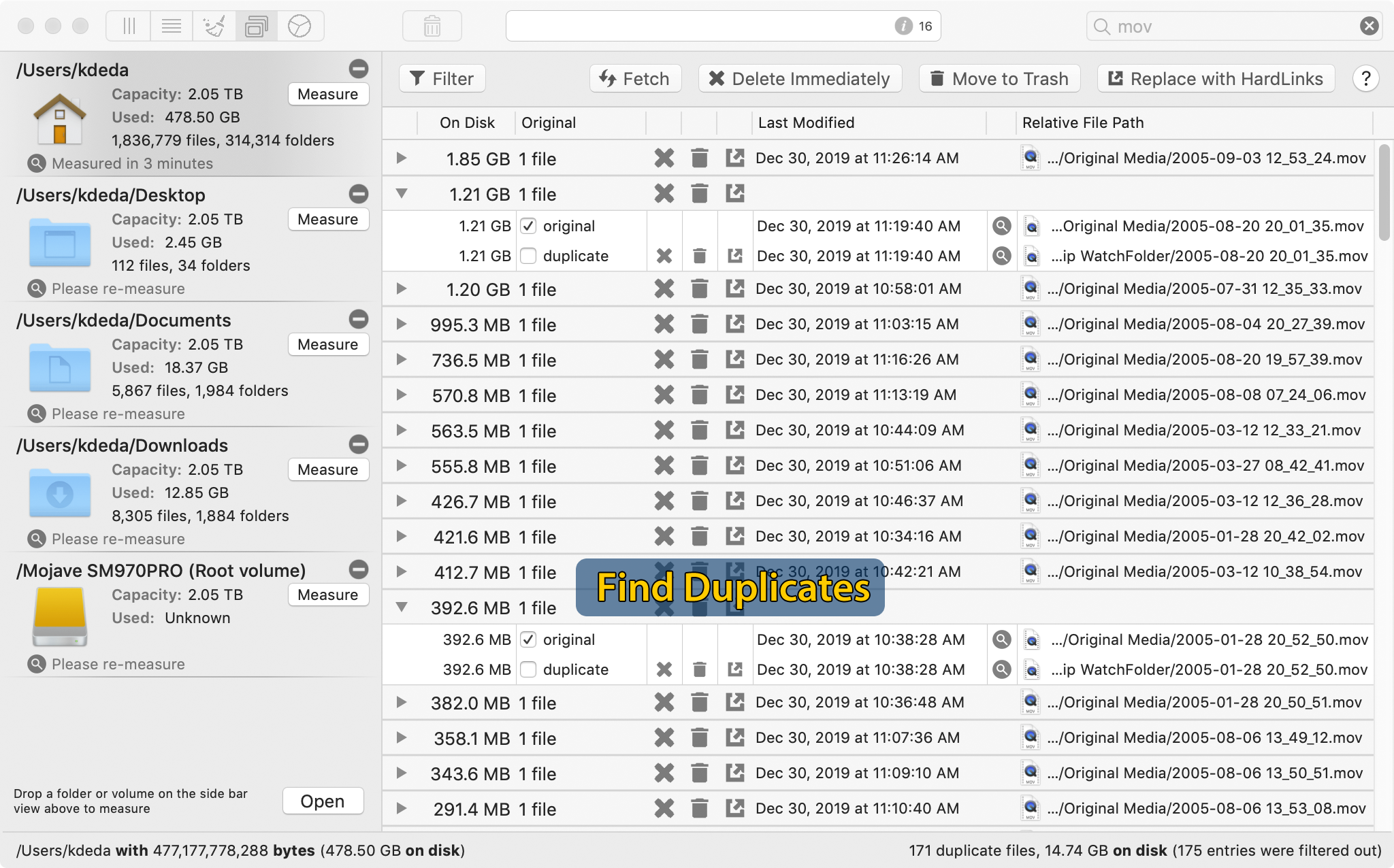 Find Duplicates To Clean and Speed Up A Mac
